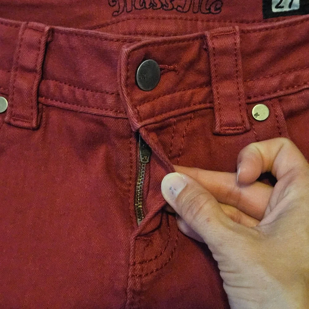 Miss Me‎ Skinny Jeans Lot of 2 Womens 27 Vintage Mid Rise Stretch Denim Y2K Edgy